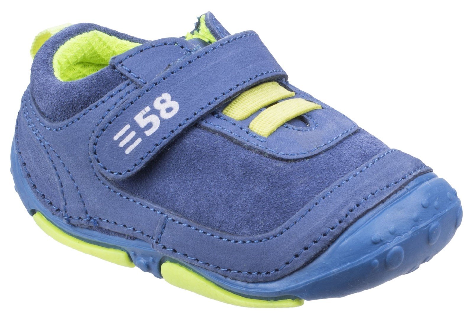 Hush Puppies Men's Harry Touch Fastening Trainer Various Colours 26391 - Blue 3