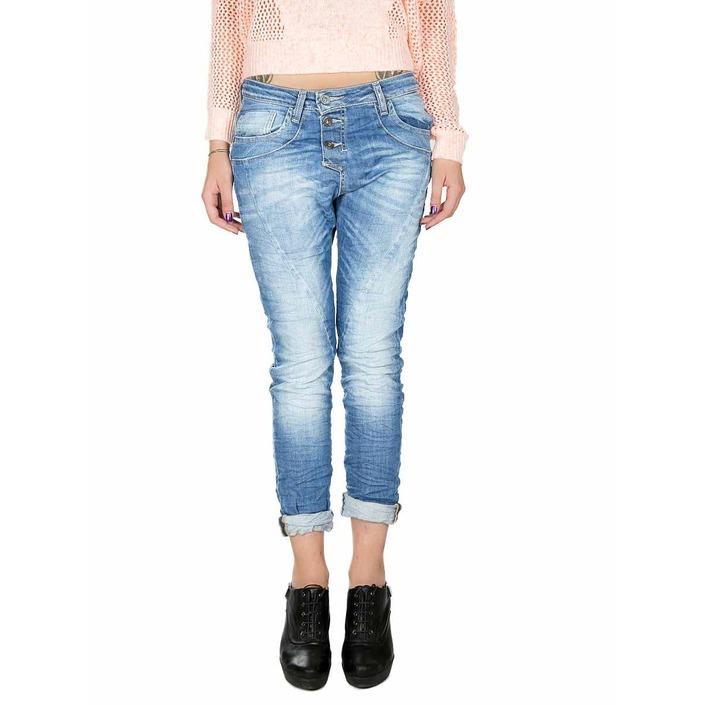 Please Women's Jeans Blue 164686 - blue XXS