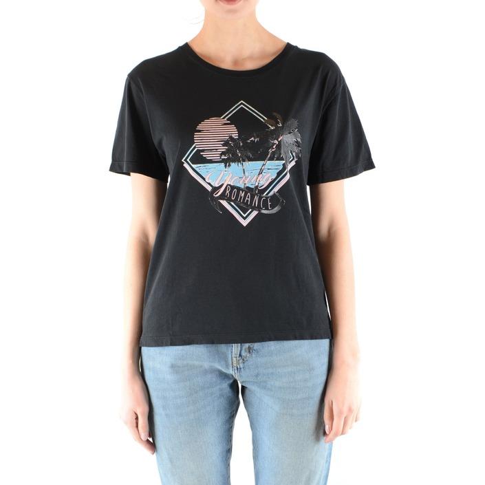 Saint Laurent Women's T-Shirt Black 164912 - black S