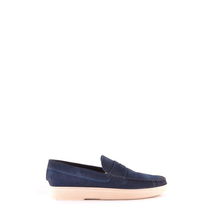 Tod`s Men's Loafer Blue 166286 - blue 6.5