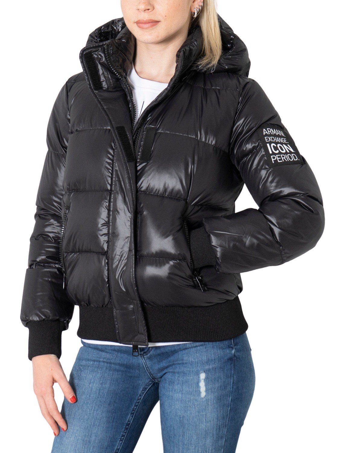 Armani Exchange Women's Jacket Various Colours 273204 - black XS