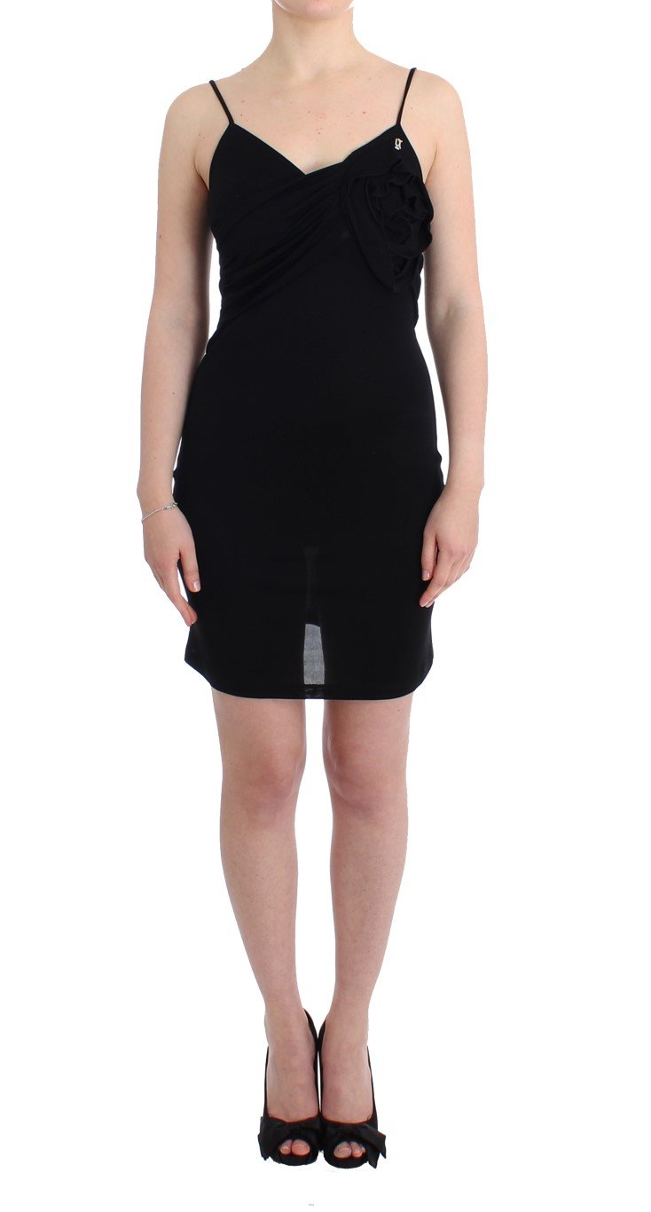 John Galliano Women's Coctail Dress Black SIG11560 - IT46|XL