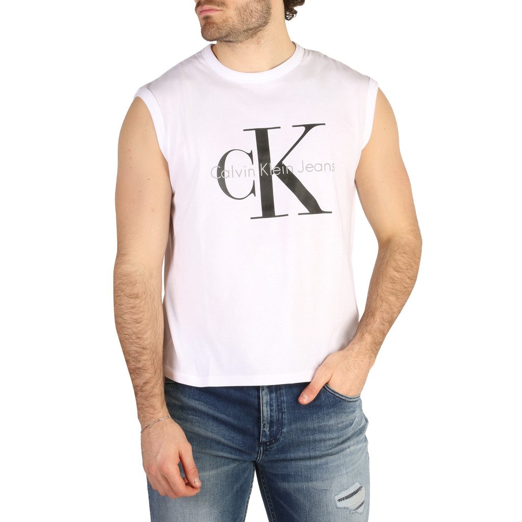 Calvin Klein Men's T-Shirt Various Colours J2IJ204029 - white XS