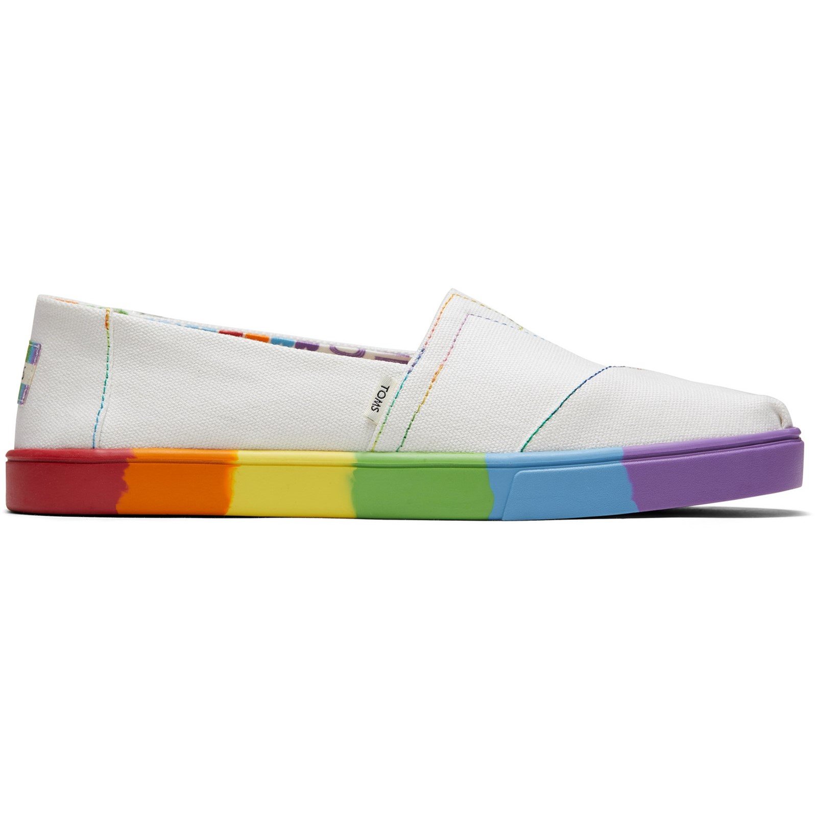 TOMS Women's Alpargata Cupsole Canvas Espadrilles White 32531 - White 5