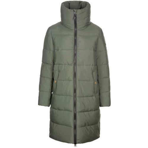Ladies Trespass Faith Padded Long Length Jacket - Ivy M