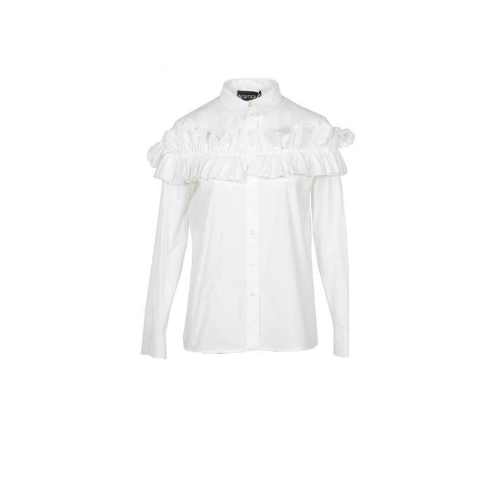 Boutique Moschino Women's Shirt White 171777 - white 38