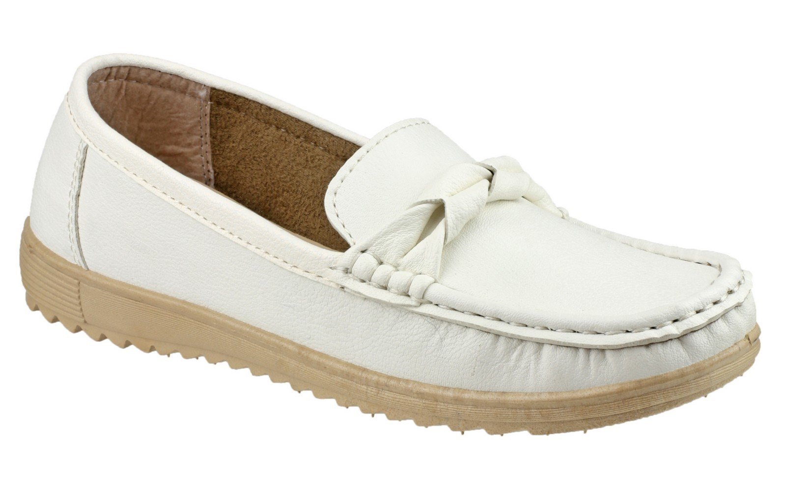 Fleet & Foster Women's Paros Loafer Various Colours 20938-33257 - White 3
