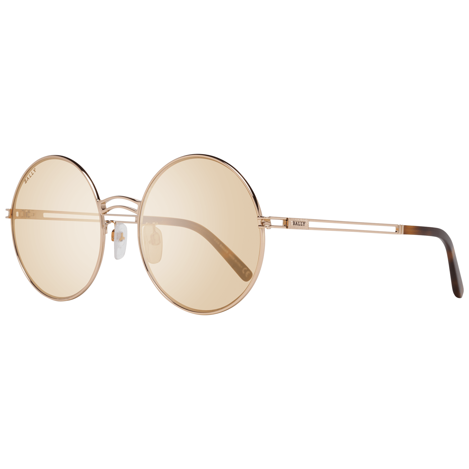 Bally Women's Sunglasses Rose Gold BY0001-D 5628E