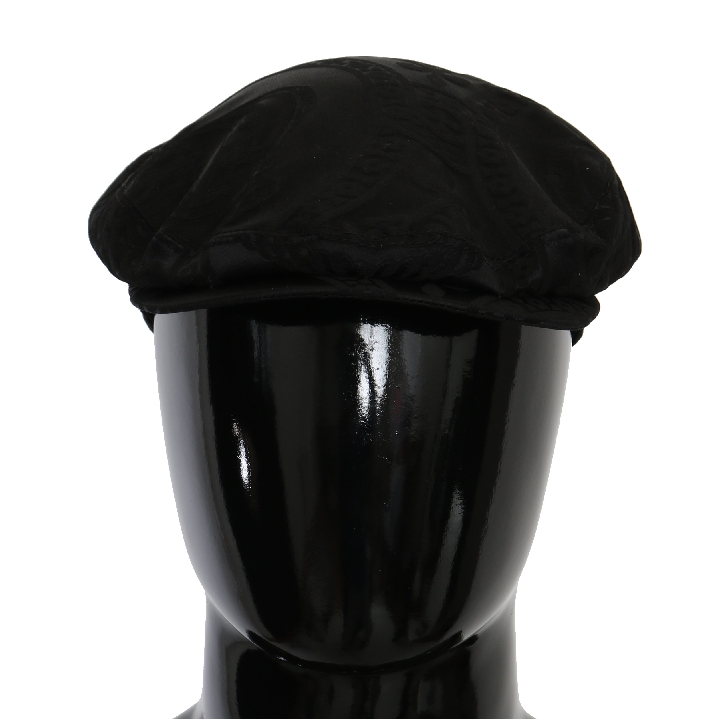 Dolce & Gabbana Men's Brocade Casual Hat Black HAT9067 - 59 cm|L
