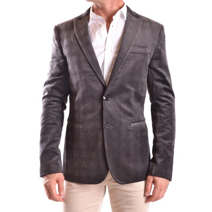Bikkembergs Men's Blazer Grey 186610 - grey 48