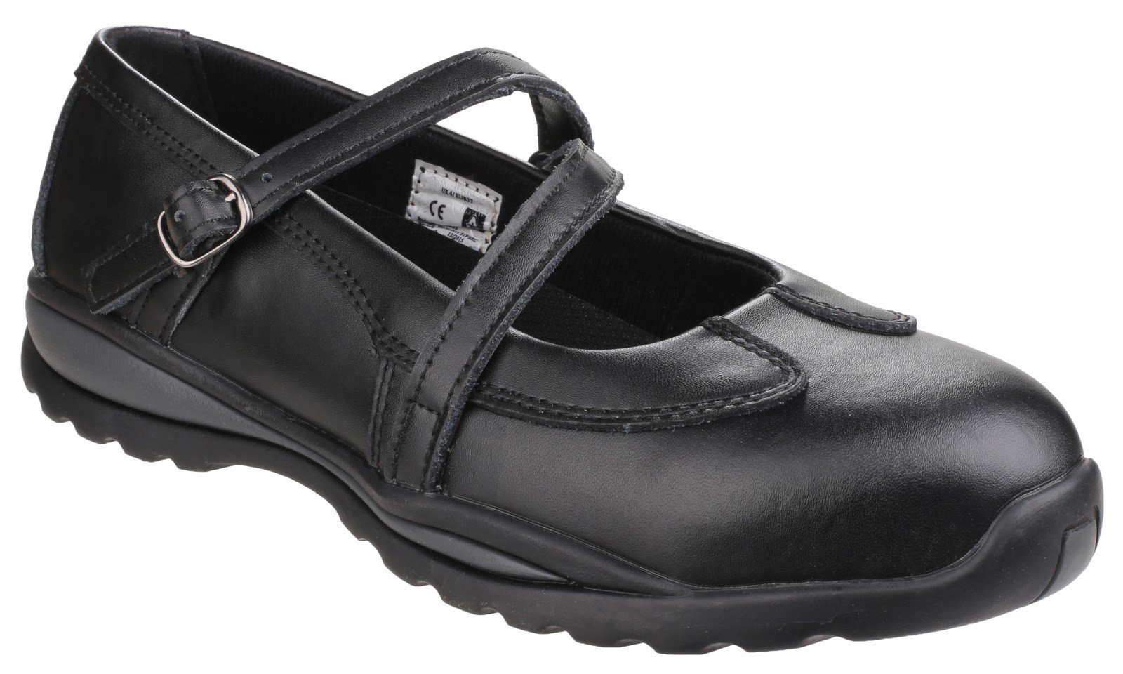 Amblers Women's Safety Slip on Shoe Black 22276 - Black 3