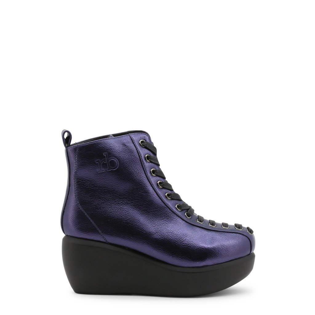 Roccobarocco Women's Ankle Boots Blue 342961 - blue EU 37