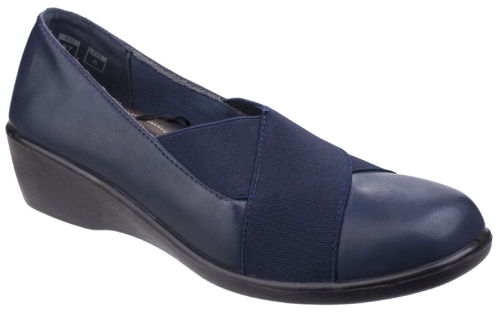 Fleet & Foster Women's Limba Wedges Various Colours 25561-42535 - Navy 3