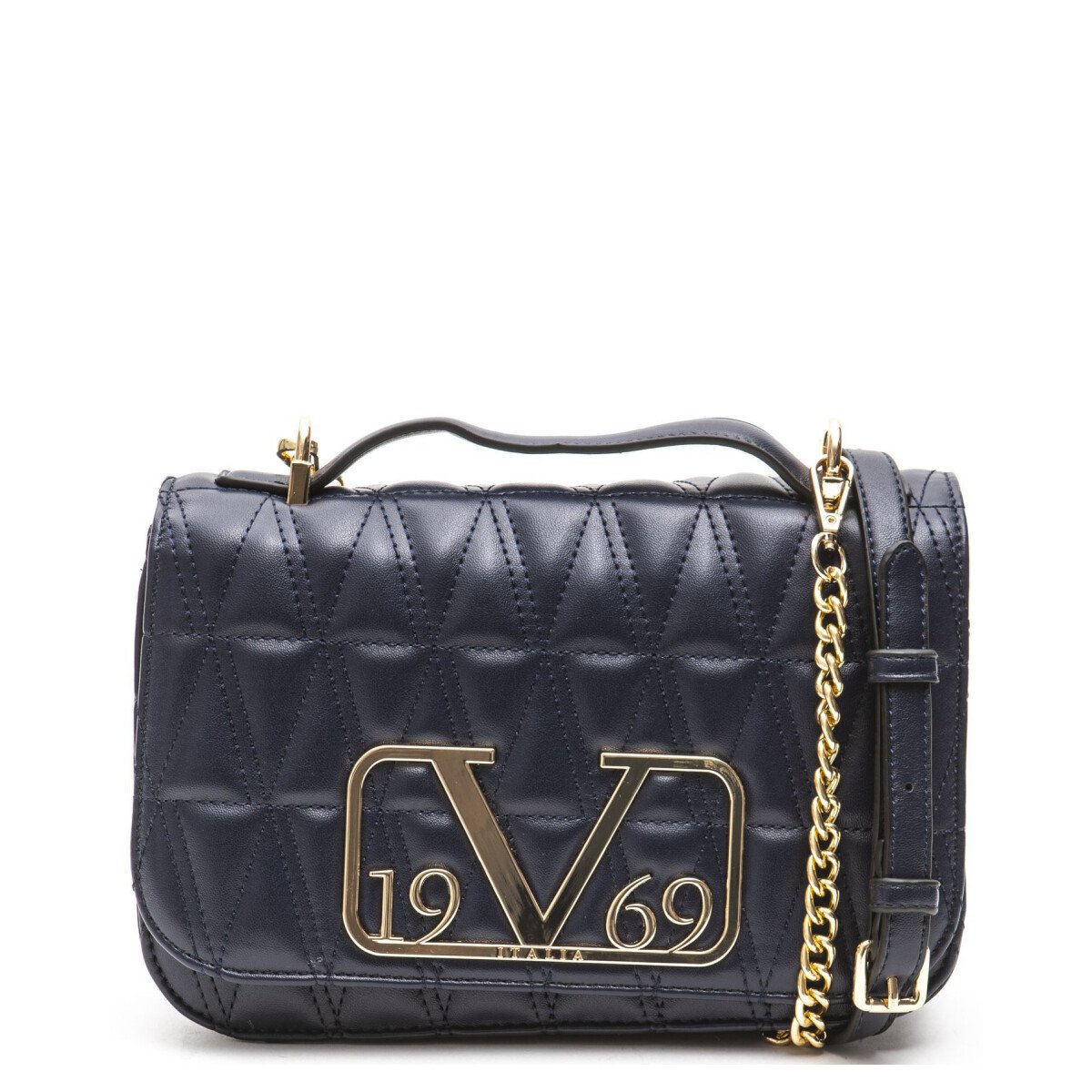 19v69 Italia Women's Shoulder Bag Various Colours 318906 - blue UNICA