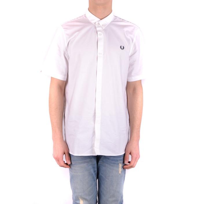 Fred Perry Men's Shirt White 161515 - white S
