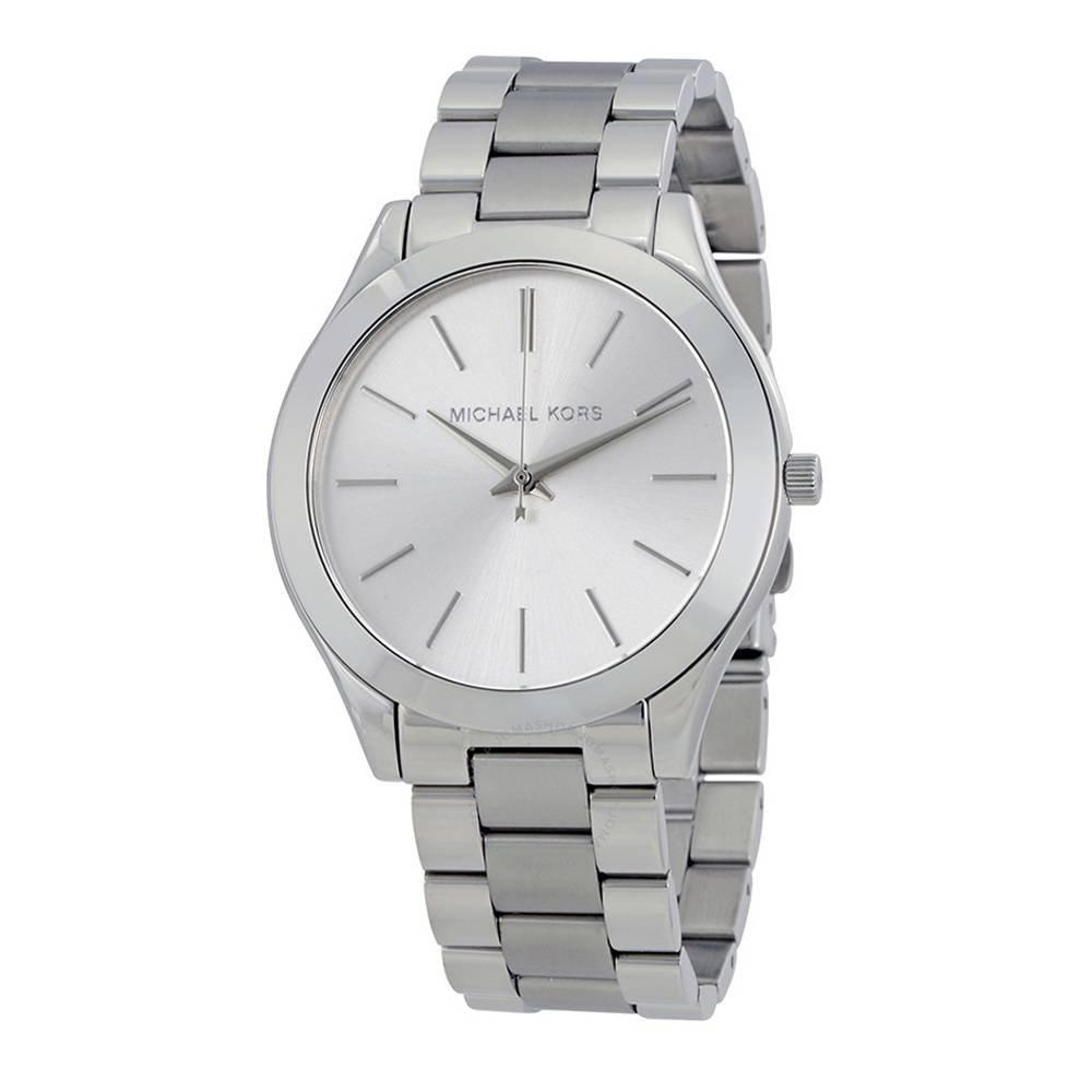 Michael Kors Women's Slim Runway Watch Silver MK3178