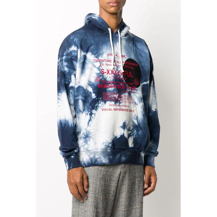 Diesel Men's Sweatshirt Blue 294033 - blue L