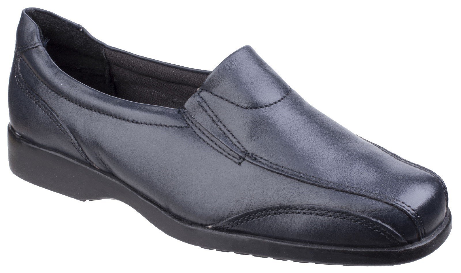 Amblers Women's Merton Ladies Slip-On Shoe Black 20291 - Navy 3