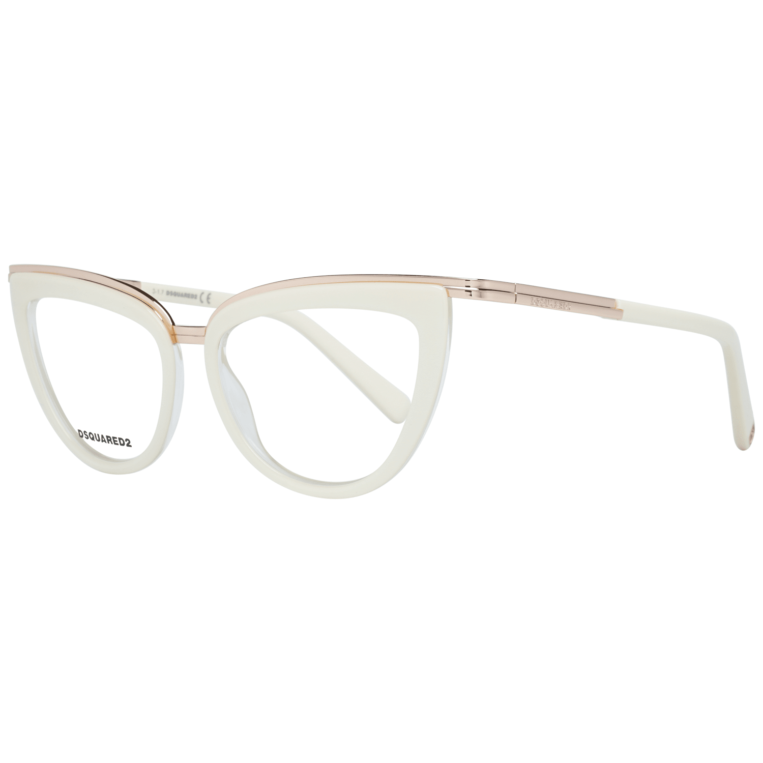 Dsquared² Women's Optical Frames Eyewear Cream DQ5238 50025