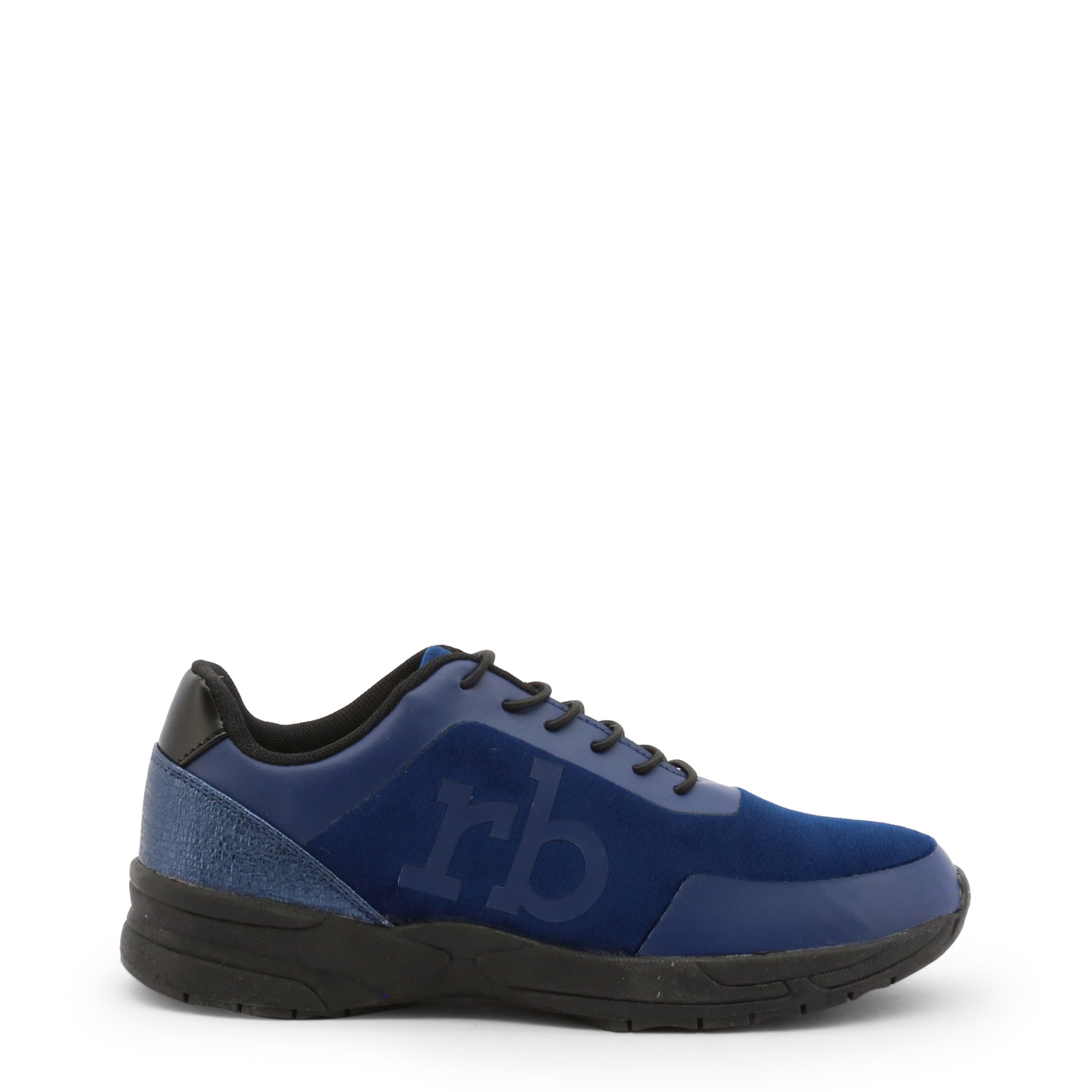Roccobarocco Women's Sneakers Shoe Black 342955 - blue EU 37