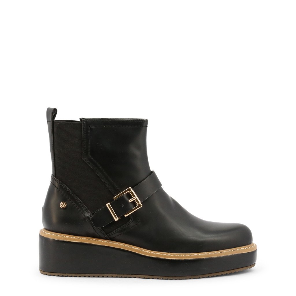 Roccobarocco Women's Ankle Boot Black RBSC1JM02STD - black EU 37