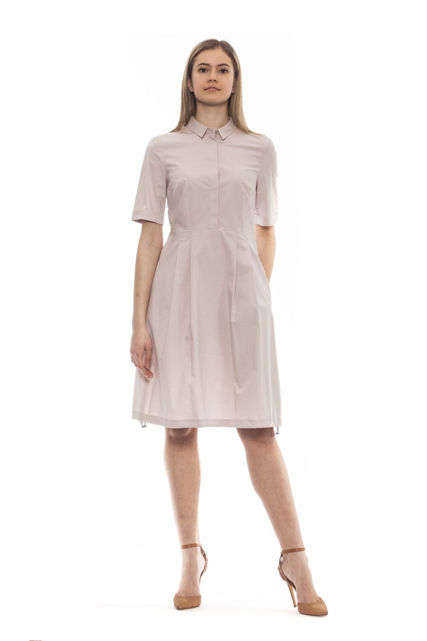 Peserico Women's Dress Beige PE1383258 - IT42 | S