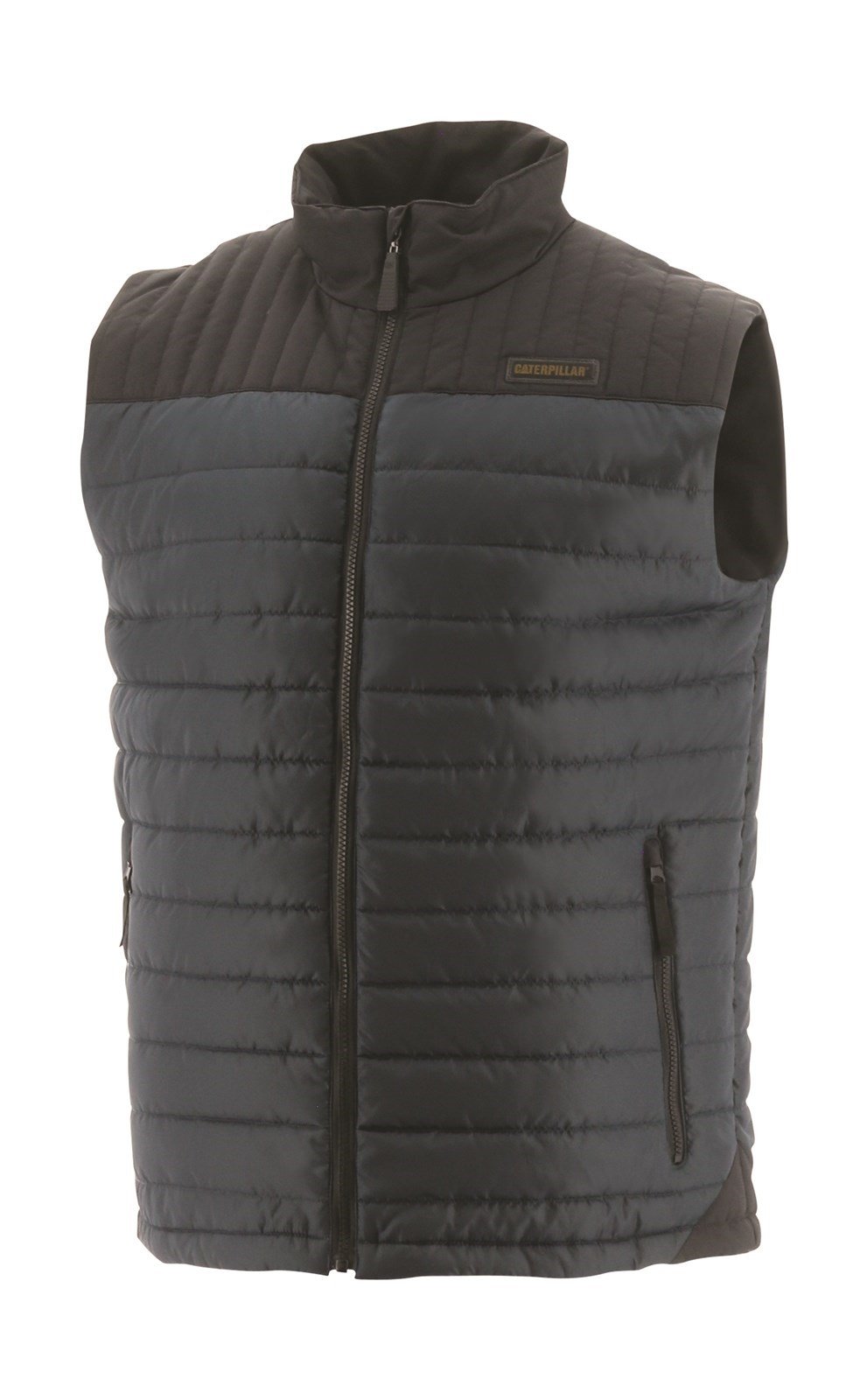 Caterpillar Unisex Squall Vest Body Warmer Sweatshirt Dark Marine 31678 - DARK MARINE Sml