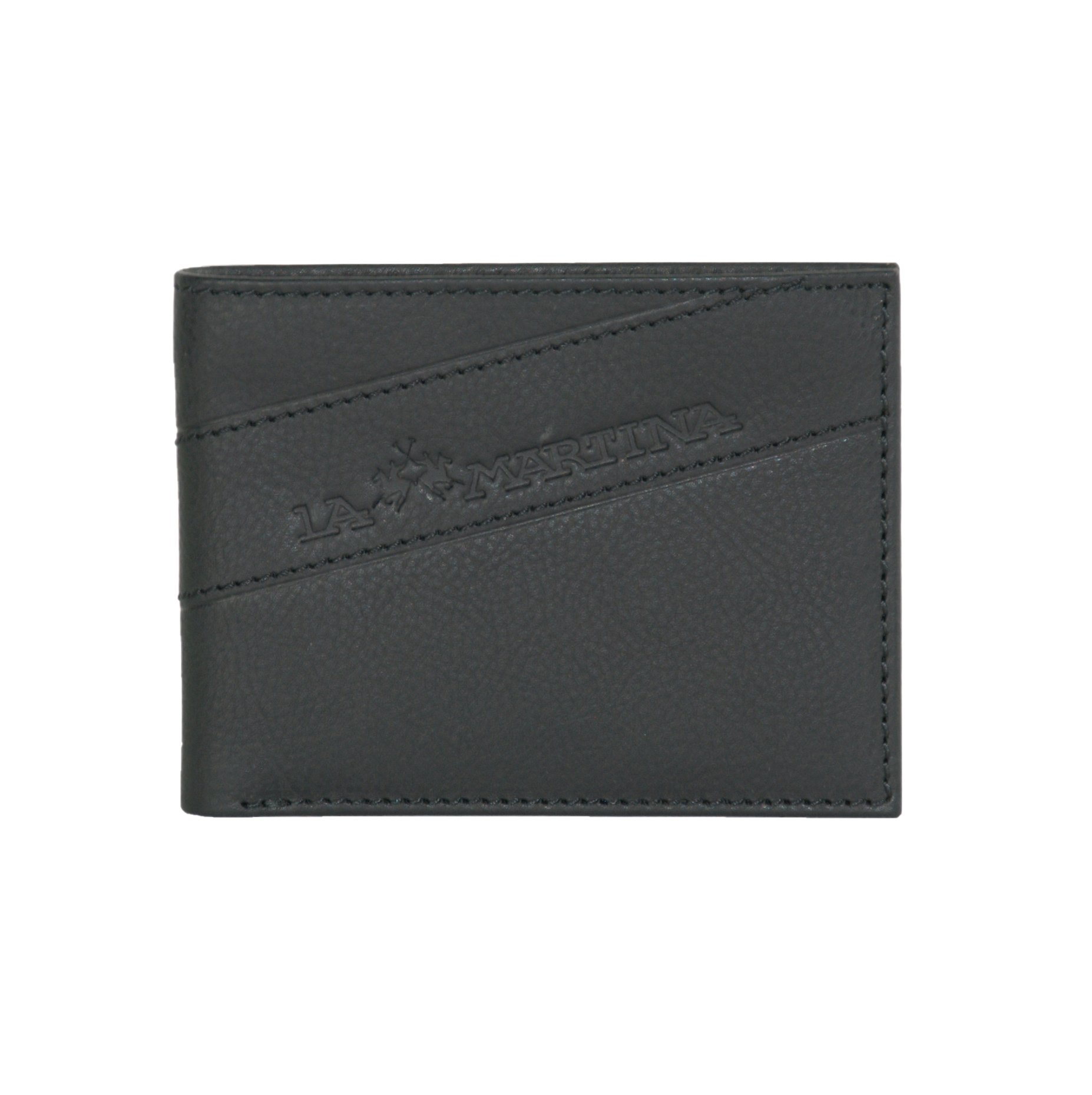 La Martina Men's Wallet Black LA1432645