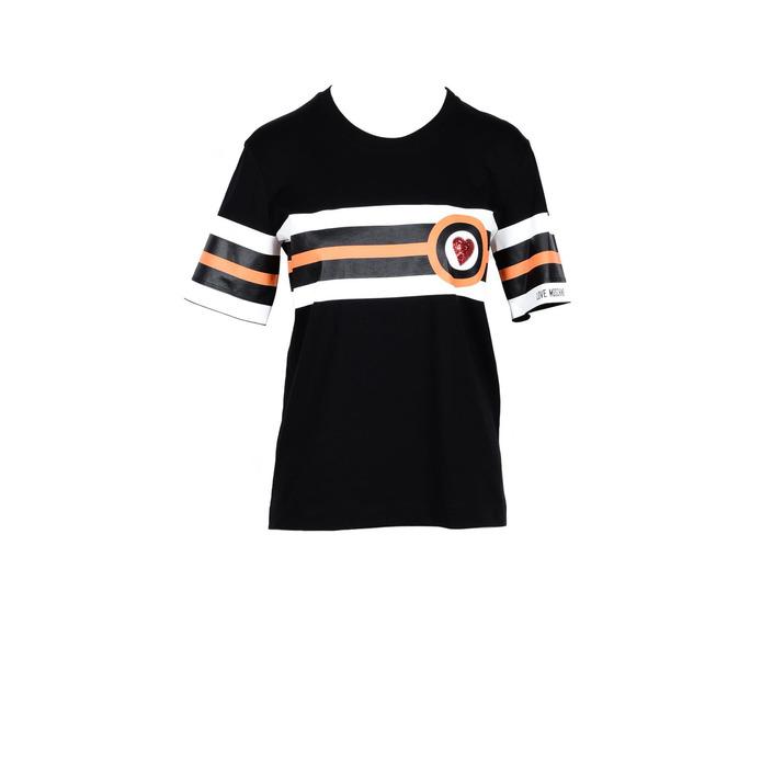 Love Moschino Women's T-Shirt Black 178029 - black 44