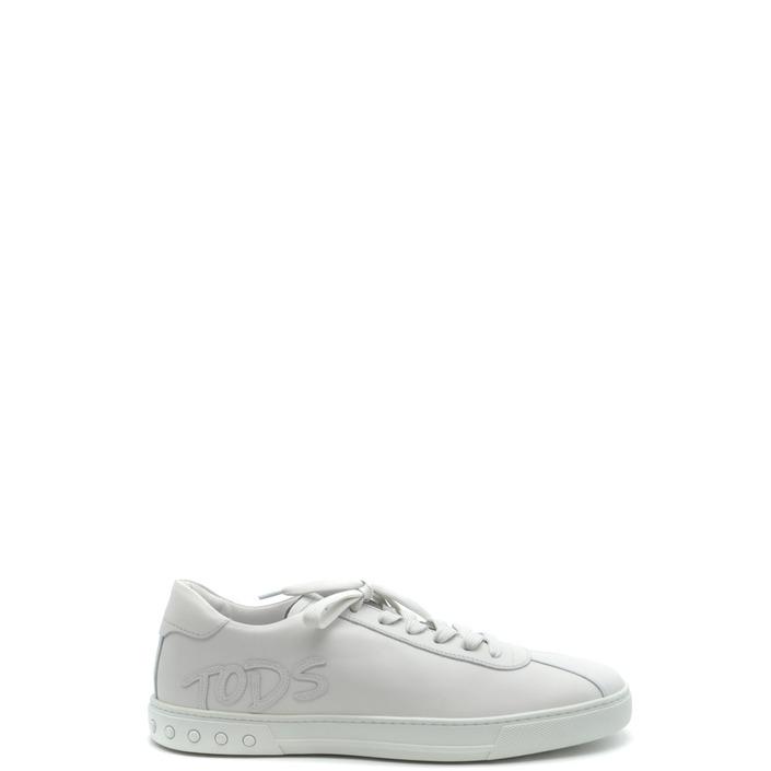 Tod`s Men's Trainer White 167182 - white 6.5