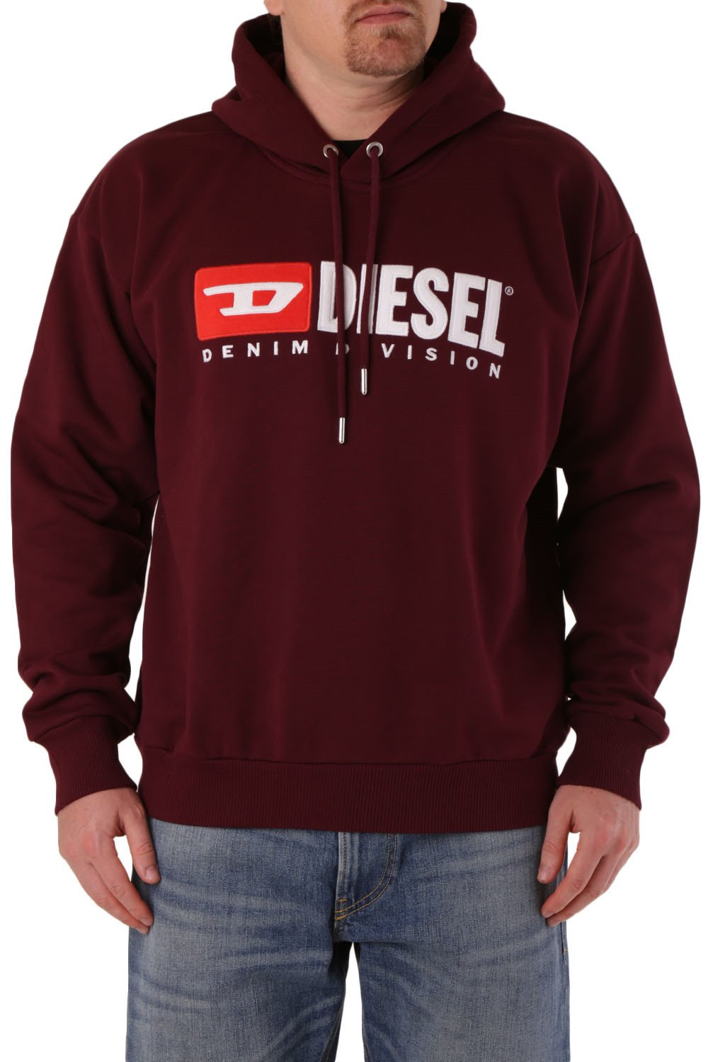Diesel Men's Sweatshirt Various Colours 294036 - red M