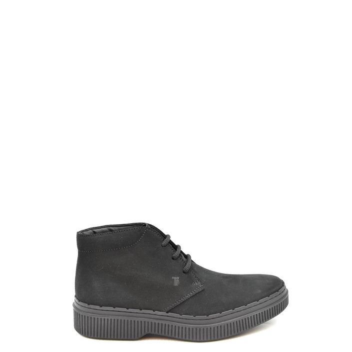 Tod`s Men's Lace up Shoe Black 186101 - black 6.5
