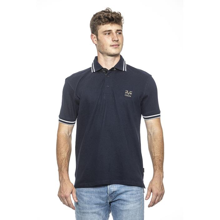 19v69 Italia Men's Polo Shirt Blue 185142 - blue M