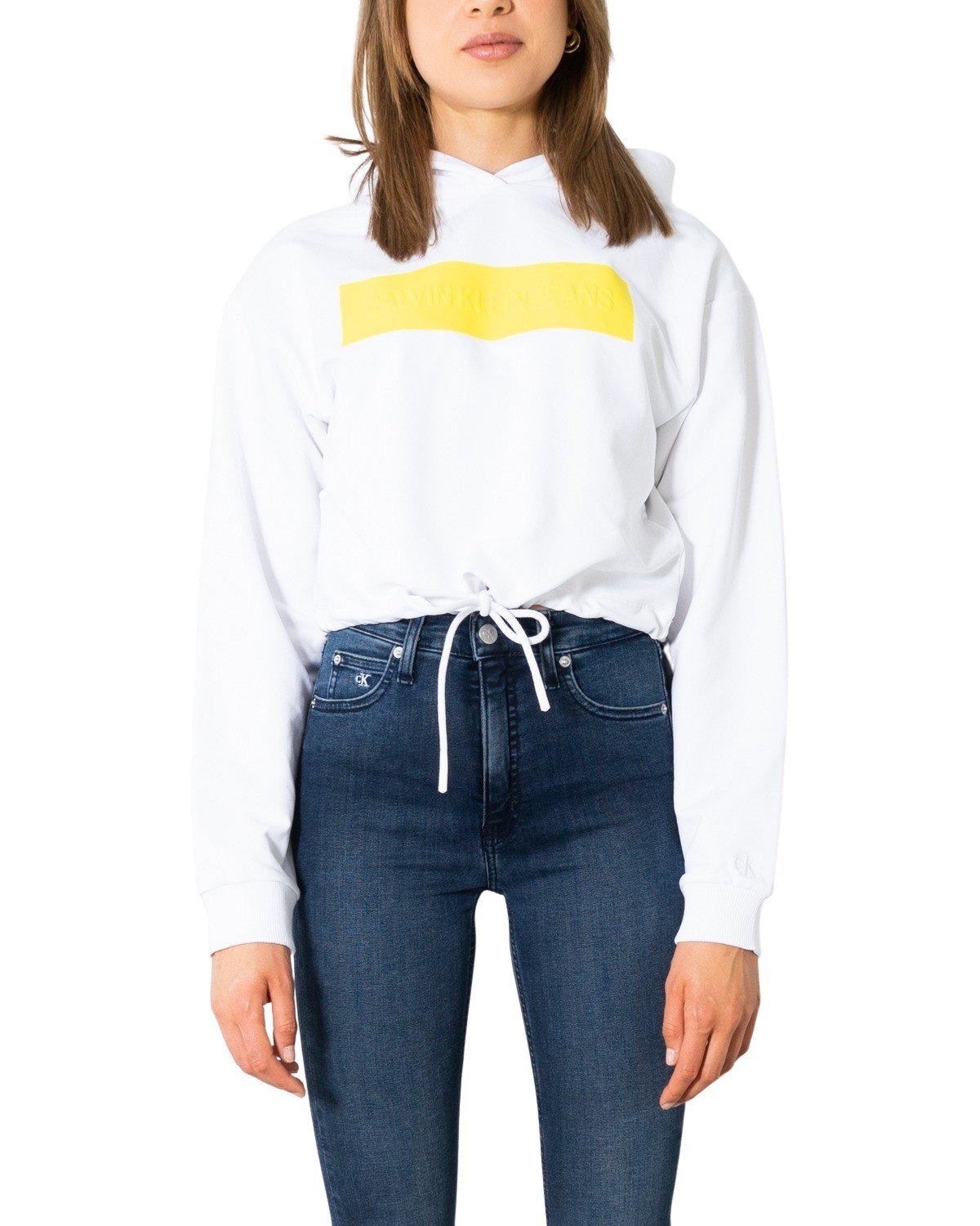 Calvin Klein Jeans Women Sweatshirt Various Colours 299494 - white XS