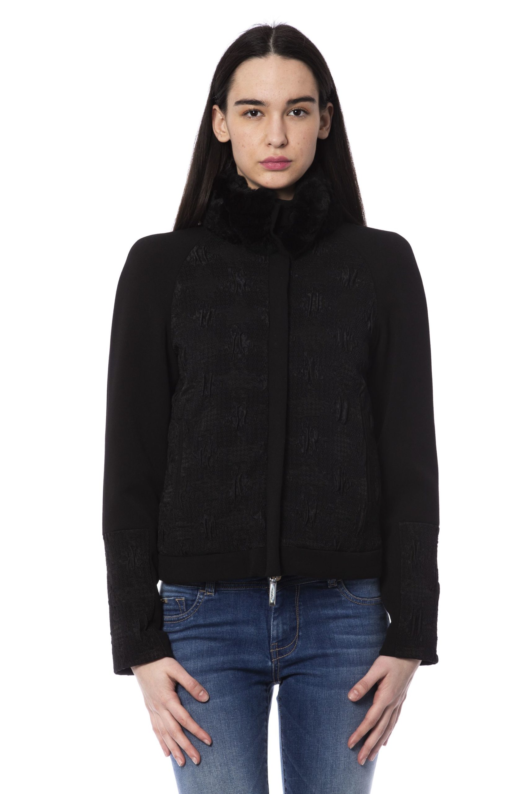 Byblos Women's Jacket Black BY853430 - IT40 | XS