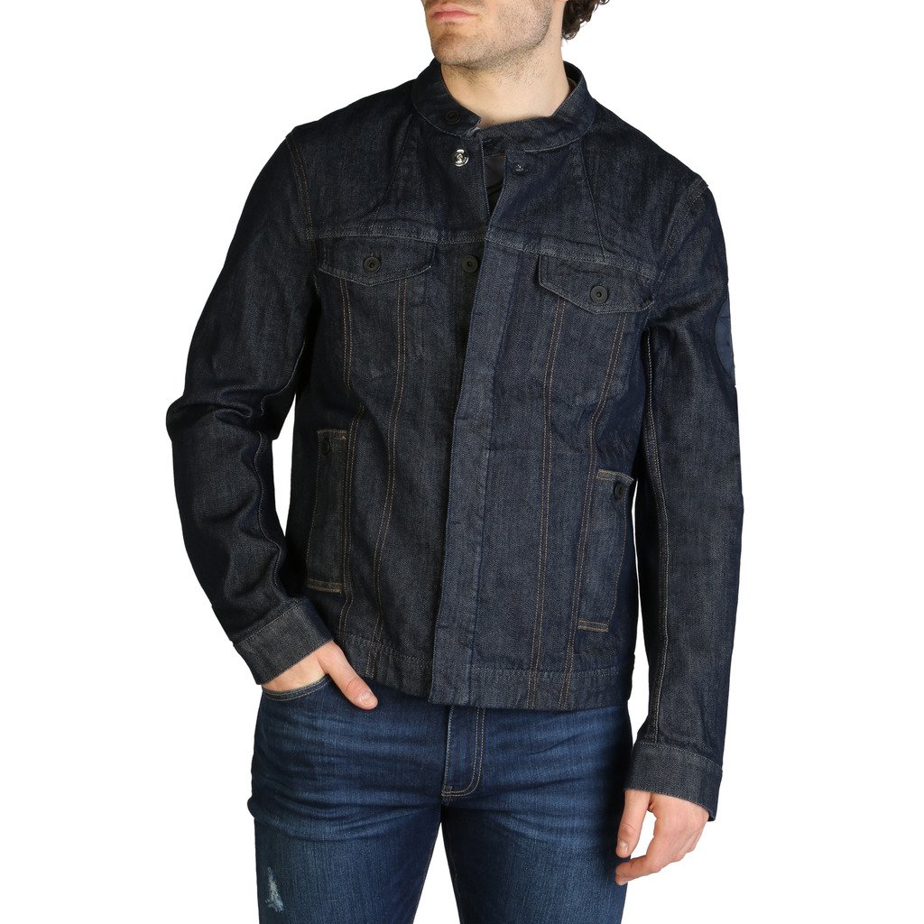 Armani Exchange Men's Jacket Blue 3ZZB61_Z1E4Z - blue S