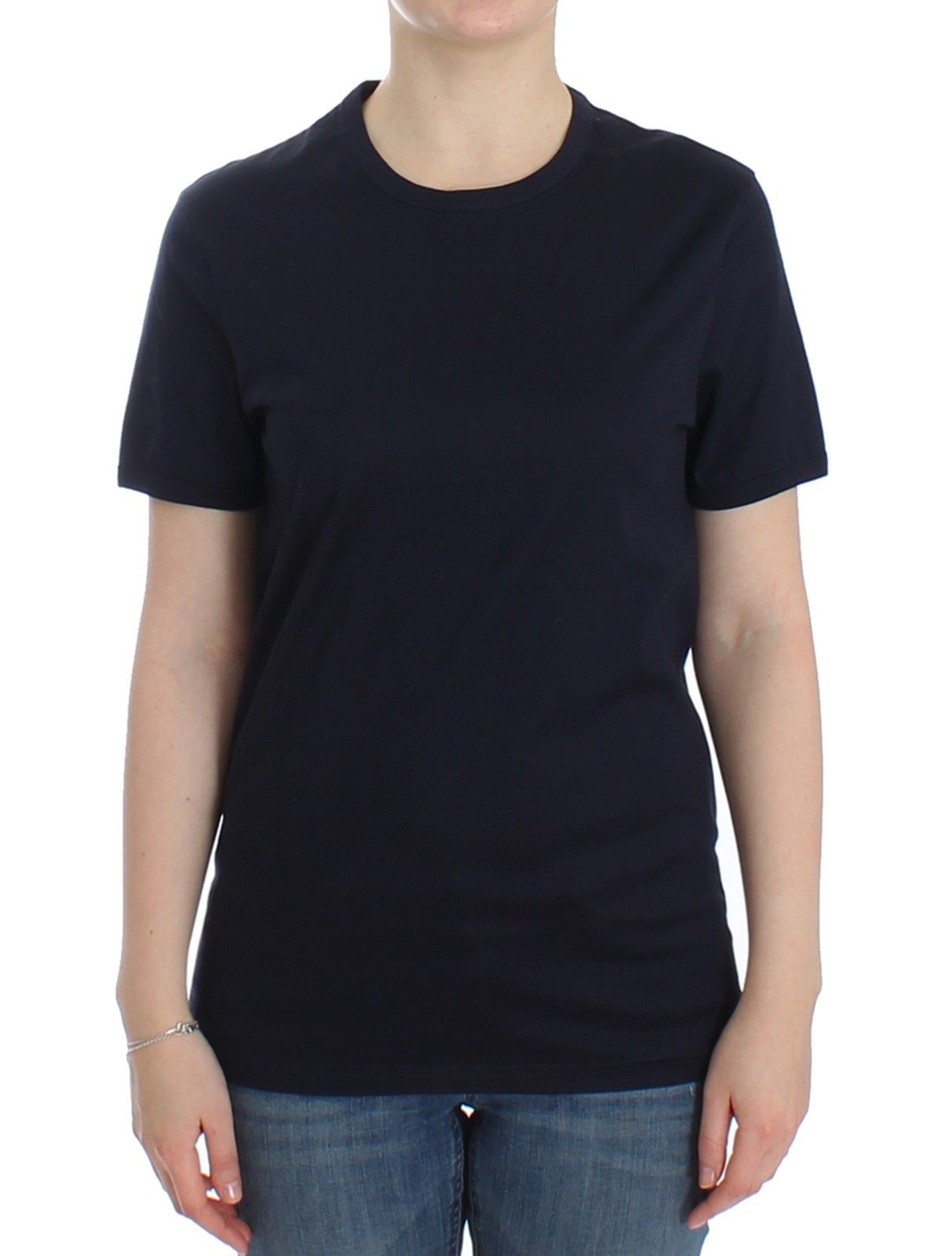 Ermanno Scervino Women's Crew Neck Cotton T-Shirt SIG12588 - IT4 | M