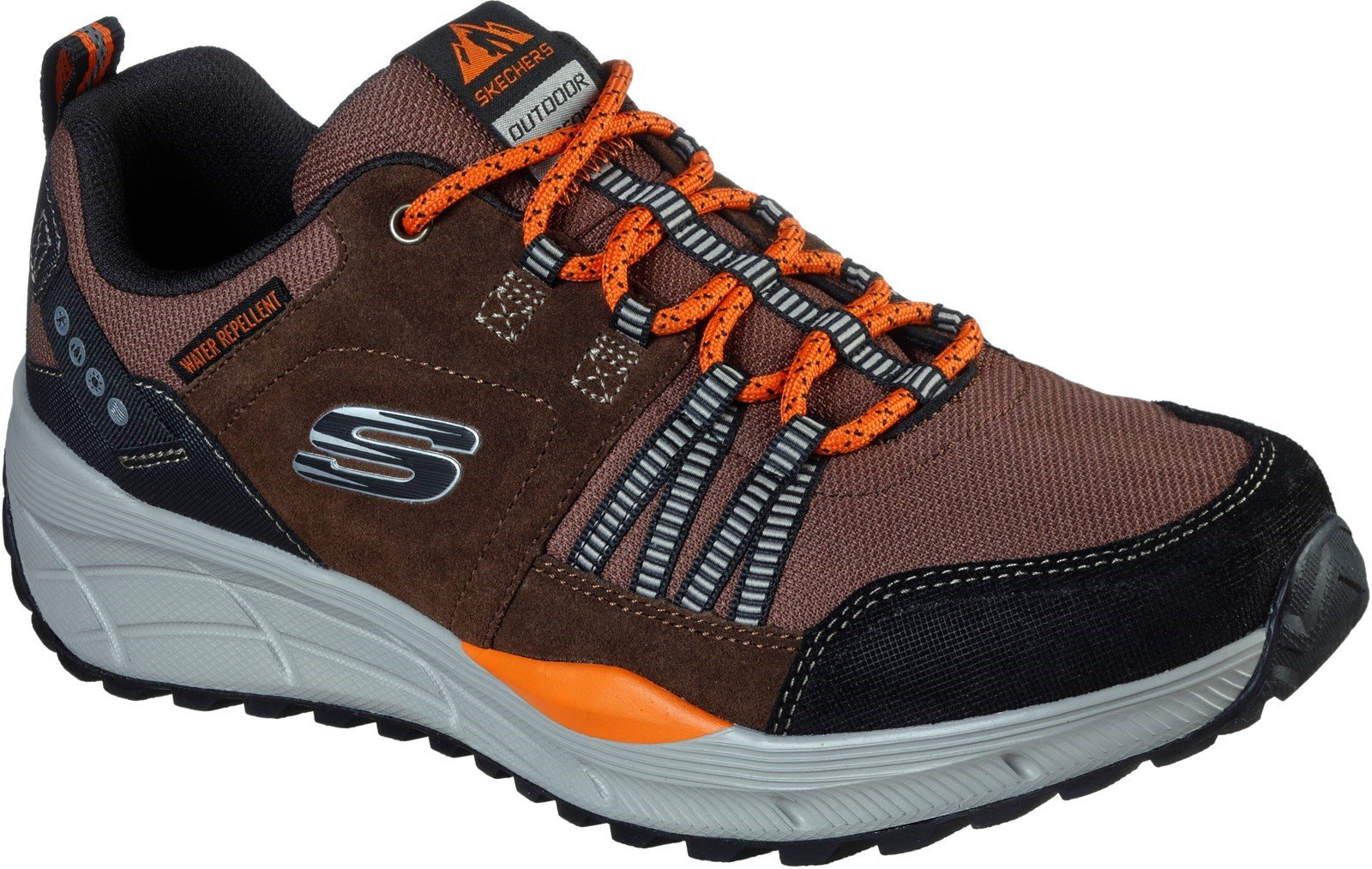 Skechers Men's Equalizer 4.0 Trail Sports Trainer Various Colours 31113 - Brown/Black 12