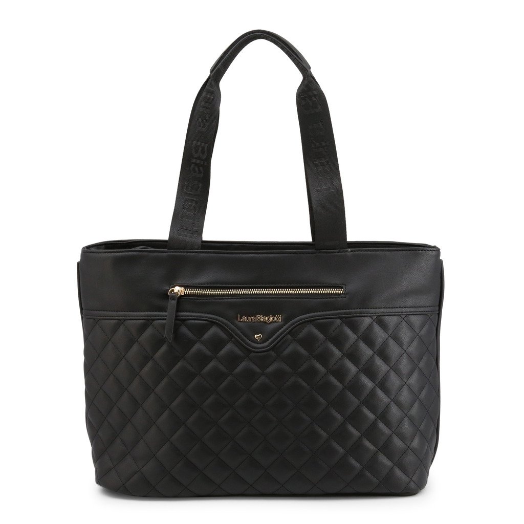 Laura Biagiotti Women's Shoulder Bag Various Colours Perkins-102-6 - black NOSIZE