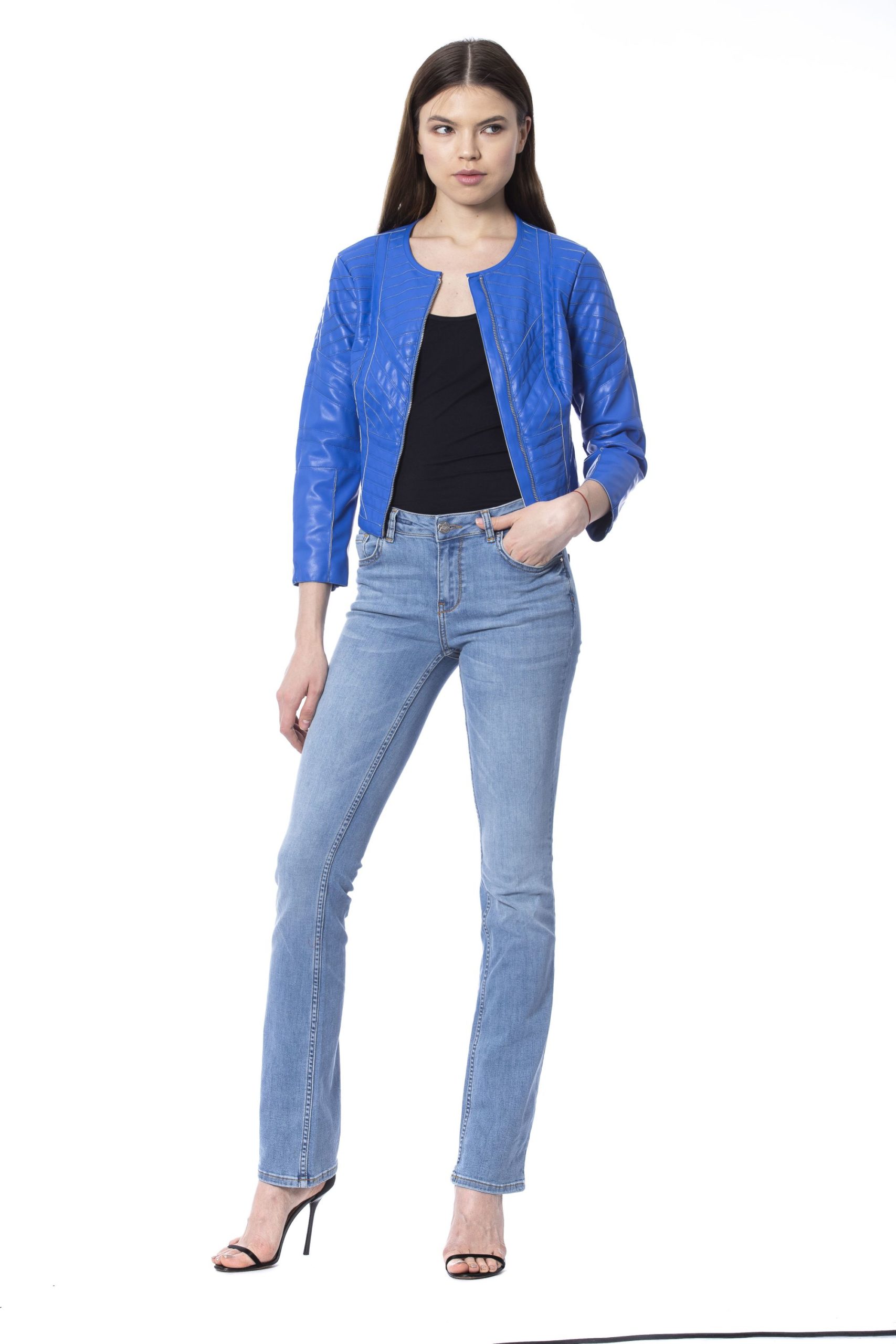 Silvian Heach Women's Jackets Blue SI993866 - XXS