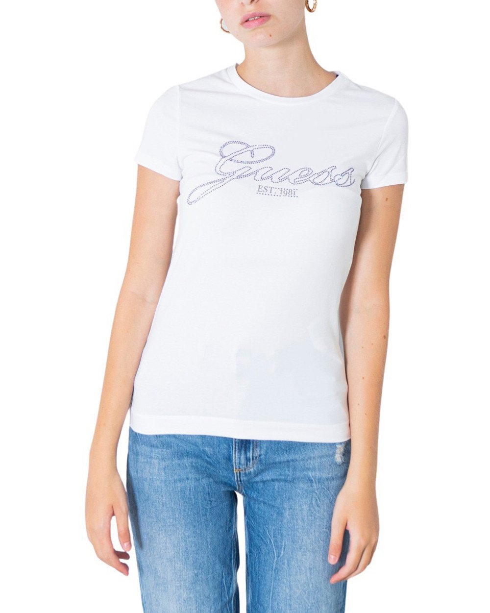 Guess Women's T-Shirt Various Colours 304925 - white XS