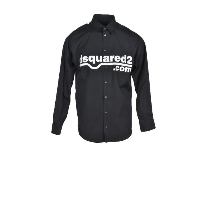 Dsquared - Dsquared Men Shirt - black 48