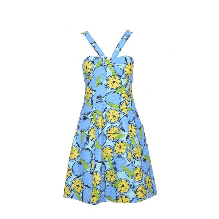 Boutique Moschino Women's Dress Blue 171622 - blue 40