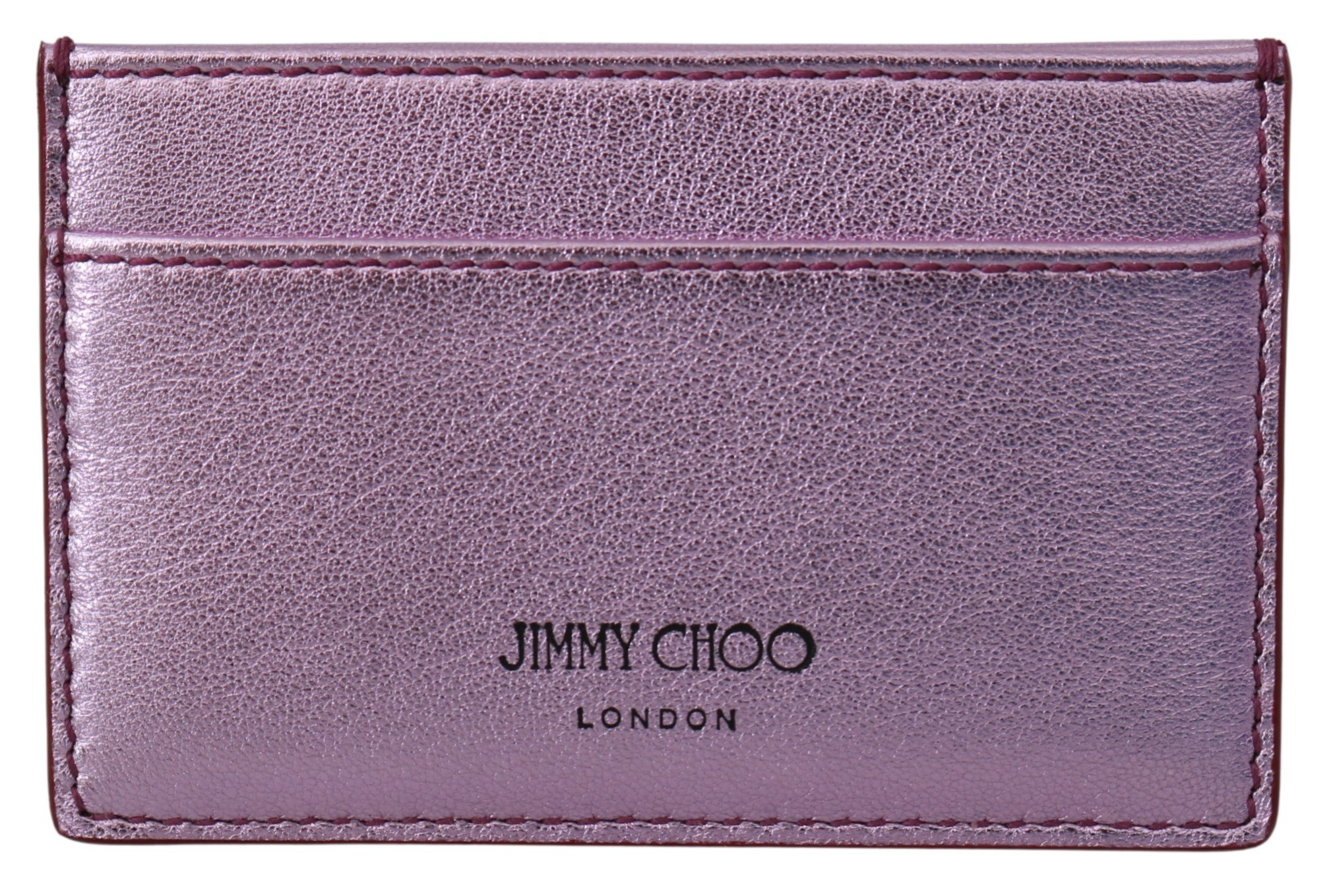 Jimmy Choo Women's Aarna Card Slot Holder Purple 1435706