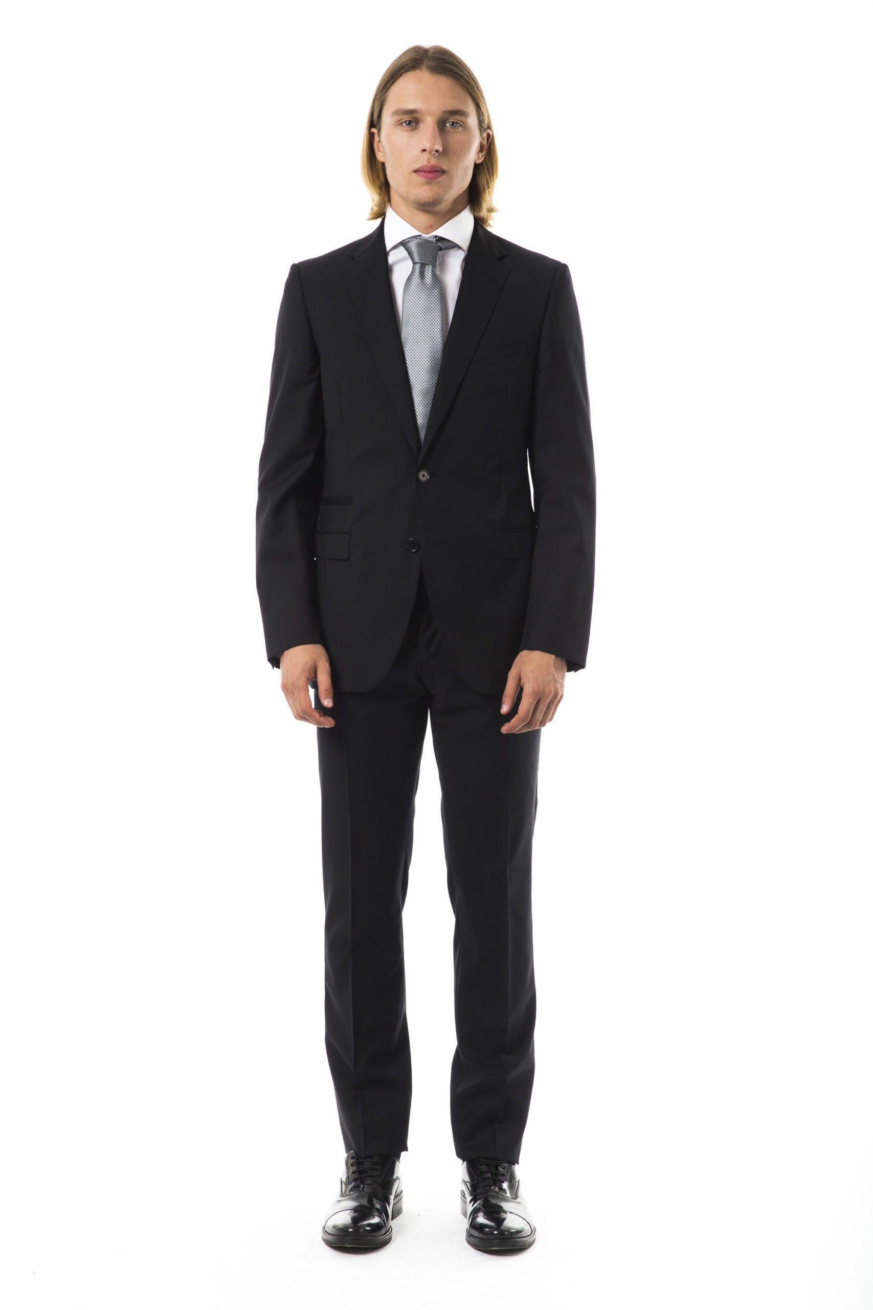 Uominitaliani Men's R Suit Black UO997024 - IT50 | L