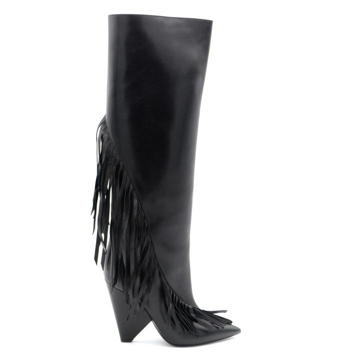 Saint Laurent Women's Boot Black 165538 - black 36