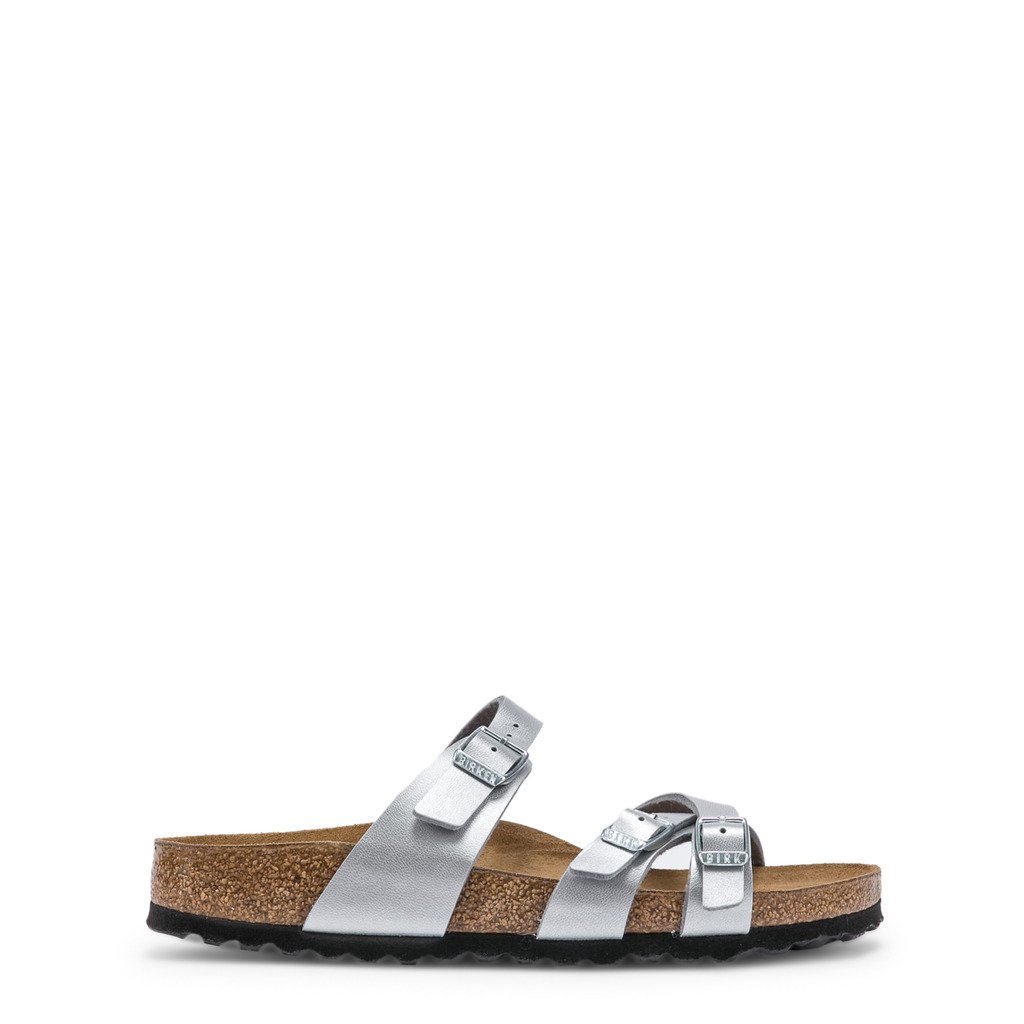 Birkenstock Women's Flip Flops Various Colours Franca 341786 - grey EU 35
