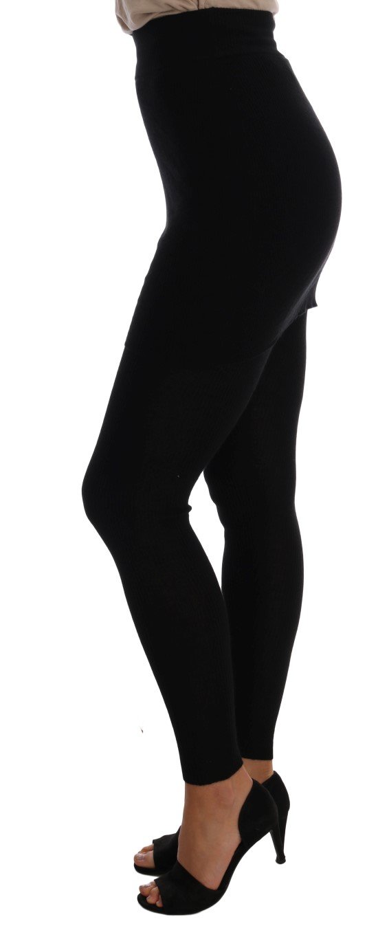 Dolce & Gabbana Women's Tights Black SCS209 - IT36 | XS