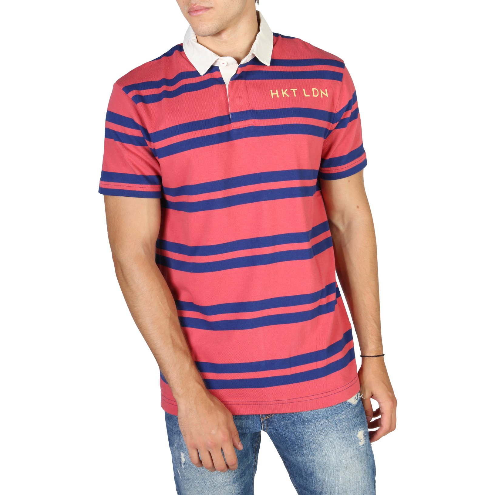 Hackett Men's Polo Shirt Various Colours HM570732 - red M