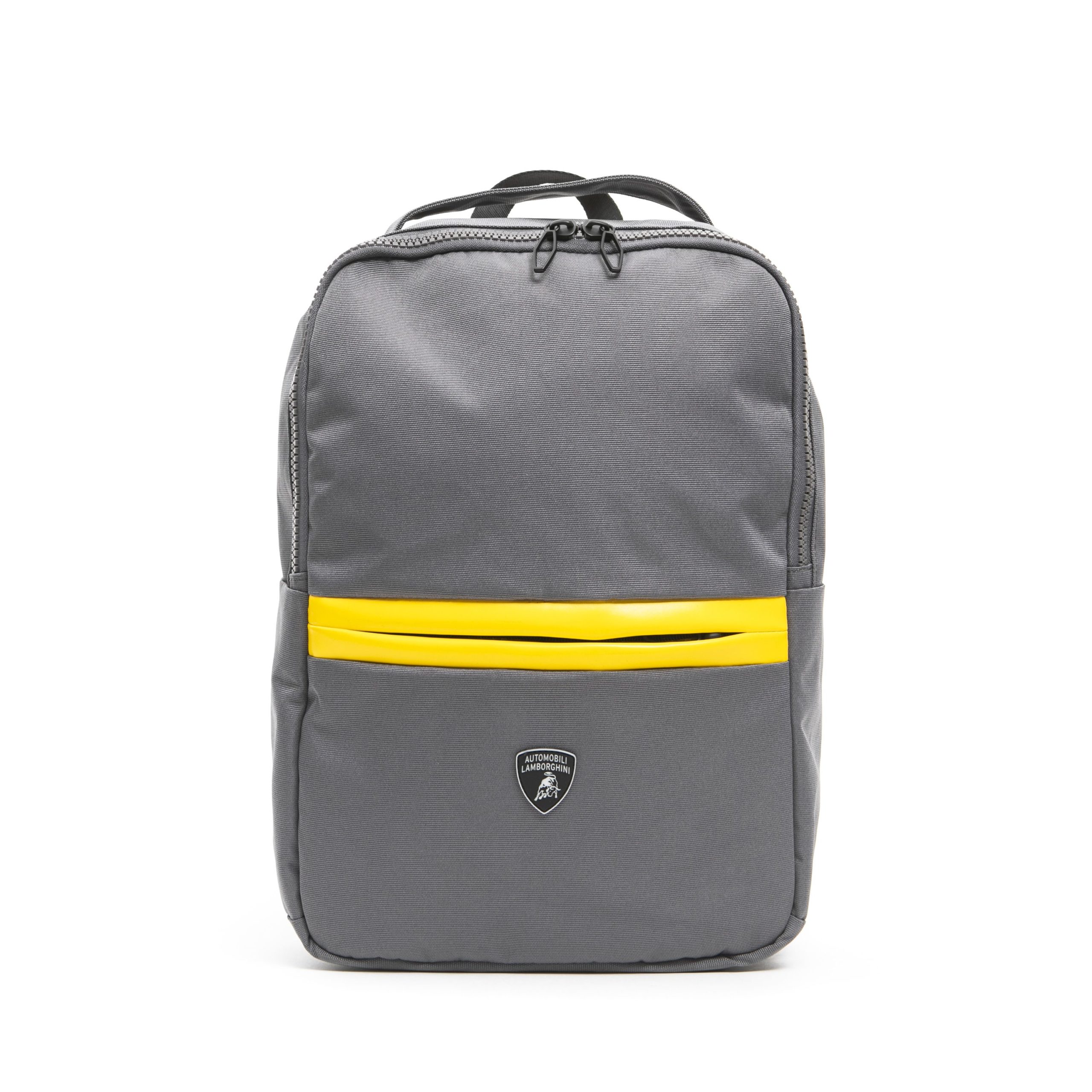 Lamborghini Men's Grigio Backpack Grey LA1263027